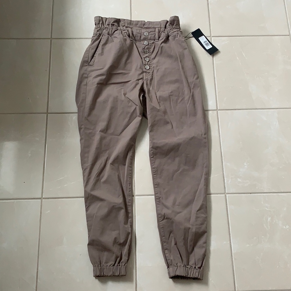 Veronica heard khaki pants - high waist - new with tags